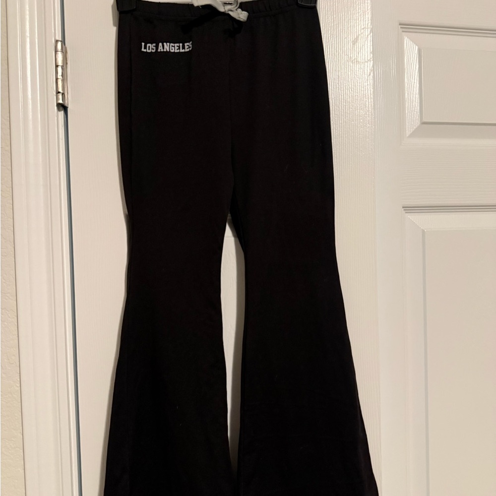 SHEIN Kids Black Flared Pants